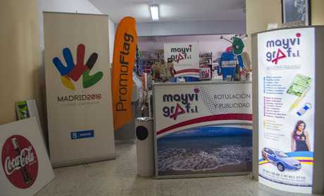 Fotografia tomada fuera de Mayvigraf S.L. Rotulación y Publicidad - Serigrafía en Navalcarnero, Madrid