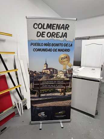 Fotografia tomada fuera de Graphic Projects - Impresión Digital y Rotulación - Diseñador gráfico en Colmenar de Oreja, Madrid